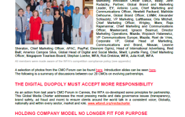    CMO Forum Meeting Overview Cannes June 2018