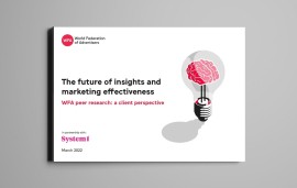    The future of insights and marketing effectiveness