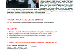    Sourcing Forum Meeting Overview Düsseldorf February 2018