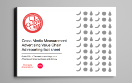    Sweden’s cross-media measurement initiative unveils industry standard for media buying