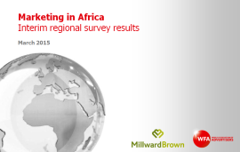    Marketing in Africa Interim regional survey results