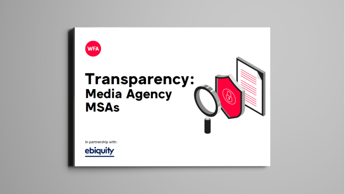 WFA has launched new research into media agency Master Services Agreements (MSAs), highlighting the key areas where brands can find contracts difficult to keep up to date.